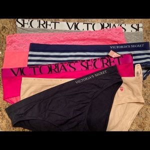 Victoria Secret Size Large Panty Set (6 pairs)